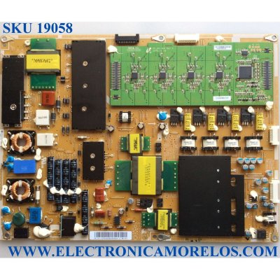 FUENTE DE PODER / SAMSUNG BN44-00362A / PD46AF2_ZSM / PSLF251B02A / PANEL CY-SM049HLLV6H / MODELOS UN49MU8000FXZA FA01 / UN49MU8000F / UN46C8000XFXZA / PARTE SUSTITUTA BN44-00409A